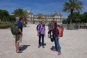 In Luxembourg Gardens