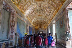 In the Vatican Museum