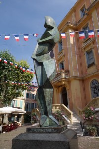 The central square of Vence