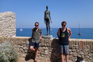 At the Picasso museum in Antibes