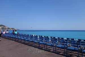 Along the Promenade des Anglaise